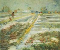 Gogh, Vincent van - Landscape with Snow